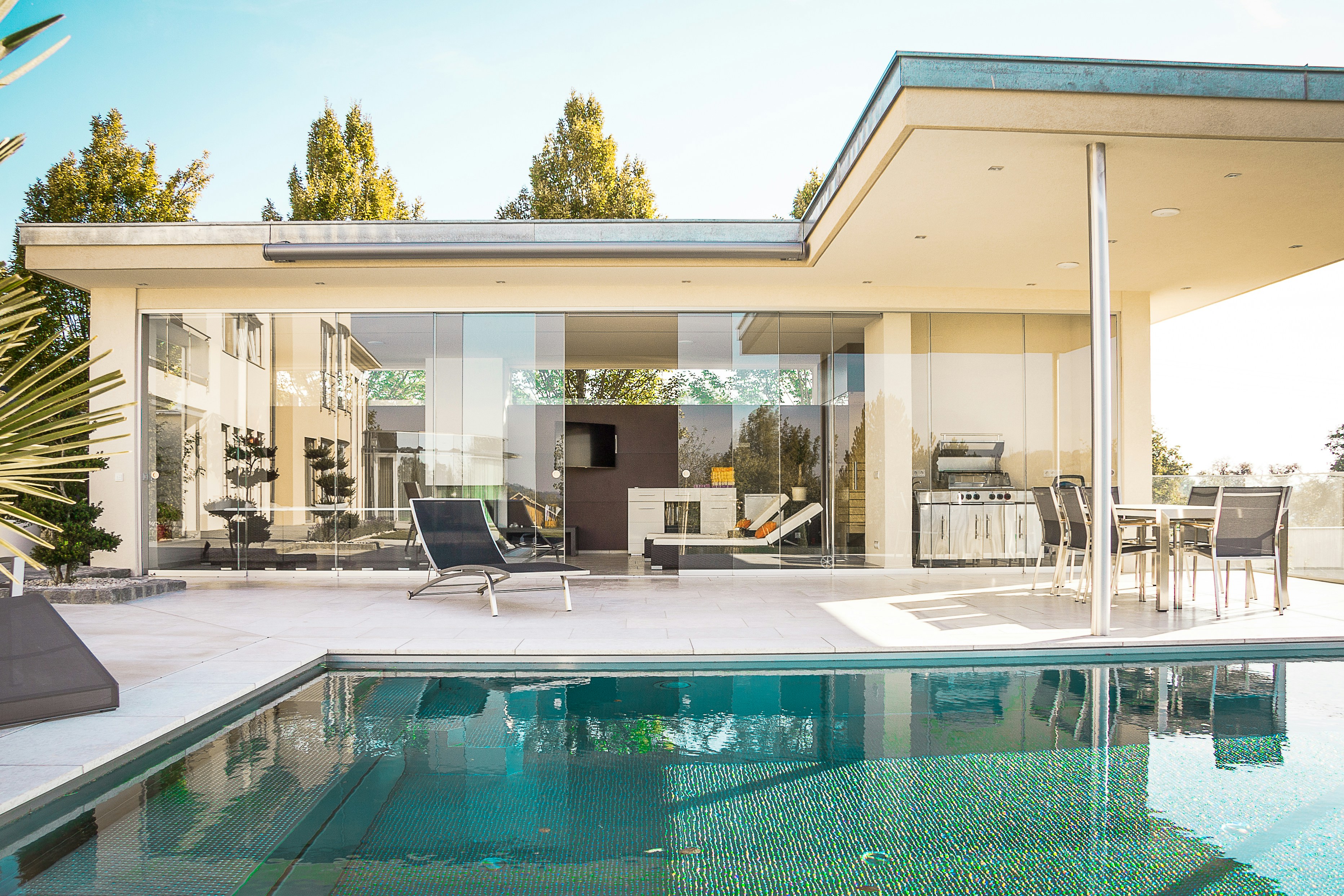 Premium villa with pool, Lake Geneva